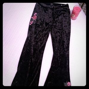 Crushed Velvet pants